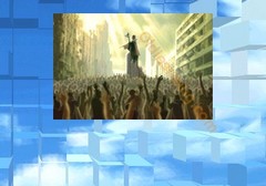 une photo d'Ã©cran de Gaia Crusaders sur Arcade